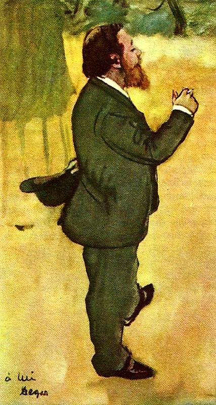 Edgar Degas pellegrini oil painting image